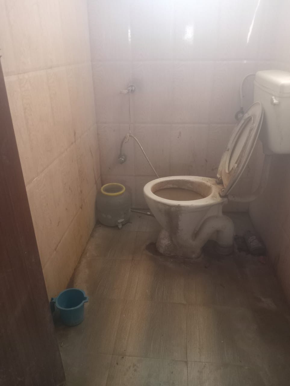 before cleaning